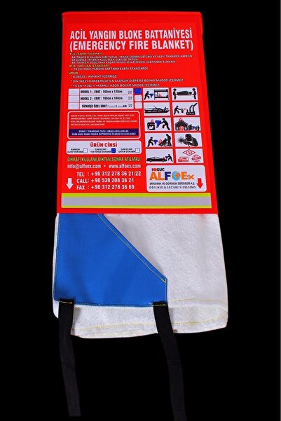 ALFOEX YANGIN BATTANİYESİ KAYNAK KIVILCIM ÖRTÜSÜ