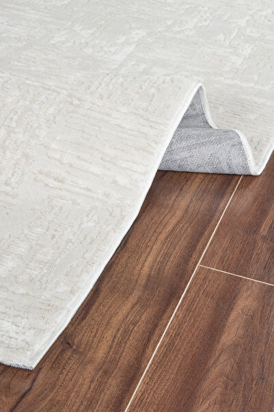 Kaşmir Halı 7/24 Buena Bella White Salon Mutfak Halısı Yolluk