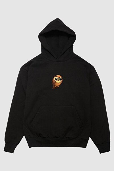 Nyda Collections Unisex majica sa kapuljačom, veliki džep, 3 niti, dugi rukav...
