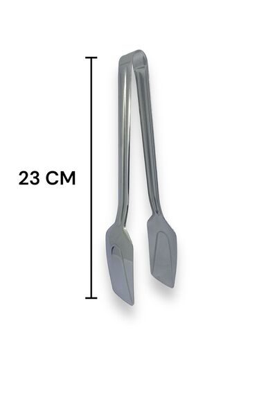 Dore Voir Stainless Steel Cake/Pastry Serving Tongs - 23 CM