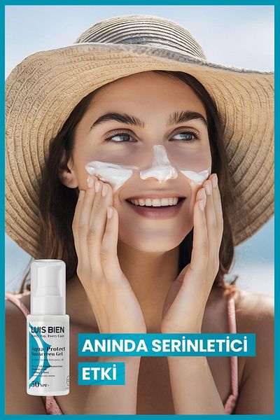 Luis Bien Aqua Sun Gel - SPF 50 Water Based Sunscreen Gel |   High Protection
