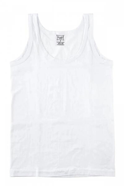 Tutku Erkek Çocuk Beyaz 6'lı Paket Ribana (esnek) %100 Pamuk Atlet (likralı)