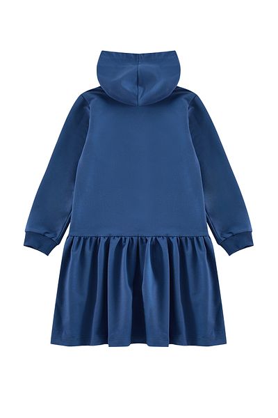 TRENDYOLKIDS Μπλε ναυτικό μίντι πλεκτό φόρεμα - Colorblock, TKDAW25EL00023