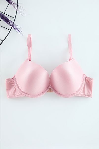 Trendyol Collection Push-Up és extra párnázott kötélpántos pólómelltartó - Light Dusty Rose THMAW22SU0004