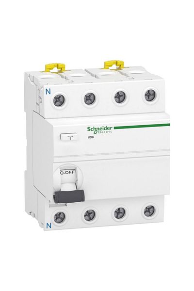 SCHNEIDER Three Phase 63 a 30 Ma Residual Current Protection Relay