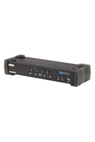 Aten -cs1784a 4-port Usb Dvı Dual Link/audio Kvmp™ Switch