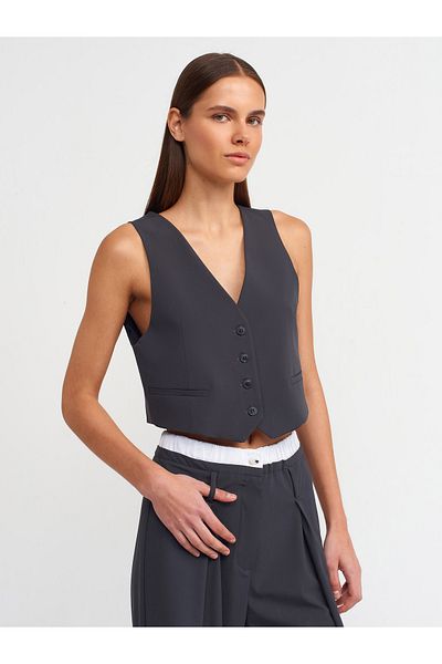 Dilvin 60537 Sitting Vest-Grey