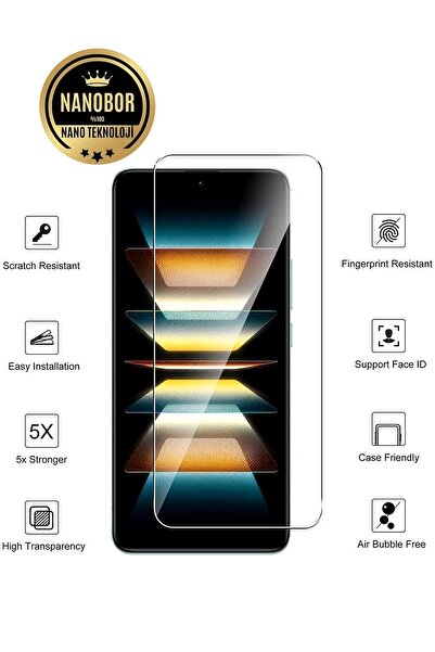 Poco F5 Pro Nano Screen Protector Tempered Glass - Thin And Flexible - Extra Thin