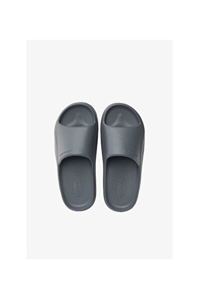 Jack & Jones Jfwstatus Erkek Gri Slider Terlik 12251282-Asphalt