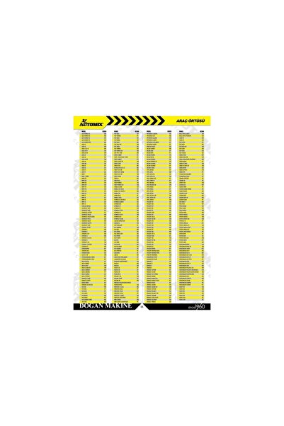 Automix Κάλυμμα αυτοκινήτου από μουσαμά - No:kt2