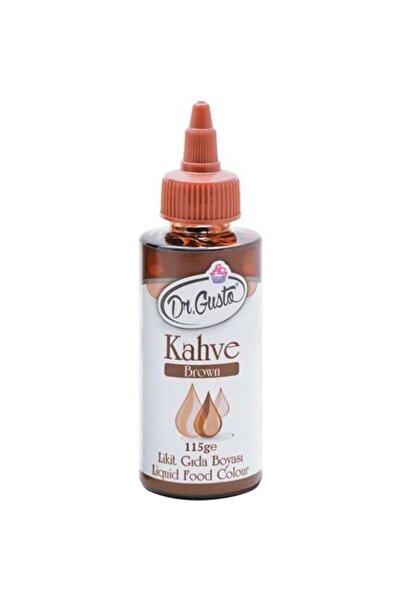 Dr. Gusto Su Bazlı Kahverengi Likit (Sıvı) Boya 115 ml