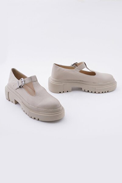 CZ London Genuine Leather Women's Window Casual Shoes High Serrated Sole