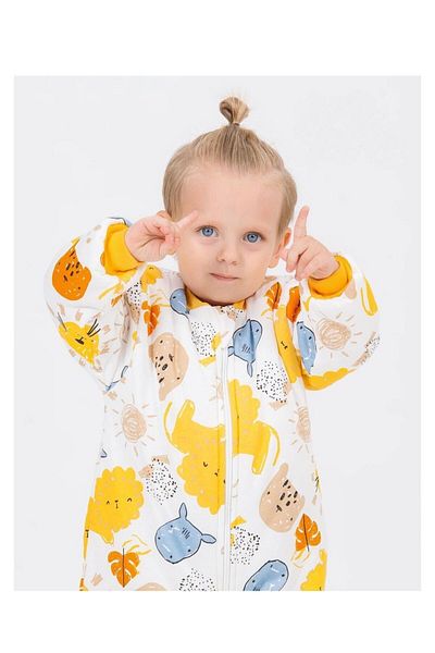 Bebelove Girl/Boy Fiber Filled 2.5 Tog Patterned Children's Sleeping Bag