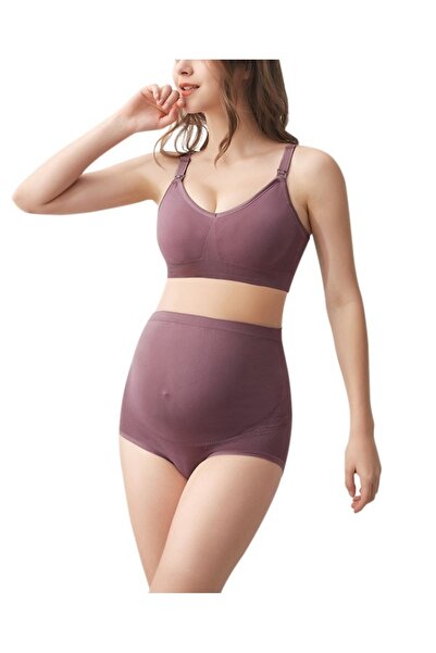 DRECCEX Yüksek Bel Hamile Slip Hamile Külot Toparlayıcı Hamile Korsesi Hamile Korse Anne Külot Korse