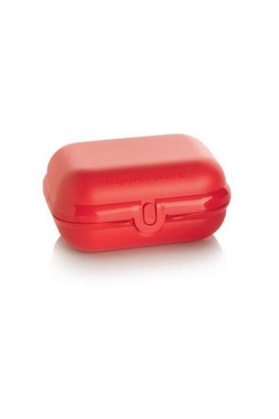 Tupperware Red Midi Carrying ConTainer - Oyster Lunch Box