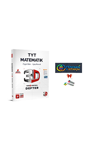 3D Yayınları TYT 3D MATEMATİK Video Destekli Defter