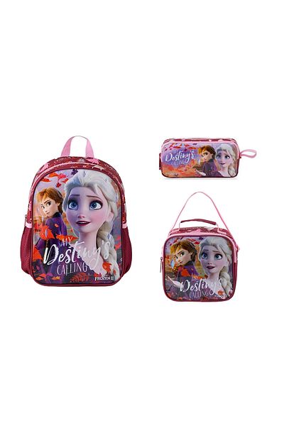 Frozen My Destiny 3-Piece Licensed Kindergarten Bag Set