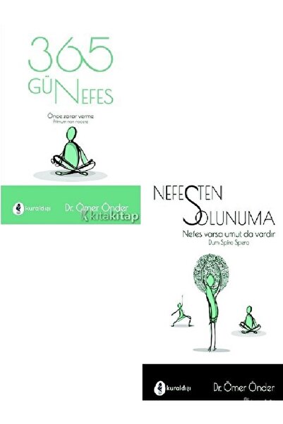 Destek Yayınları 365 Gün Nefes  Nefesten Solunuma  Ömer Önder 2 KİTAP SET