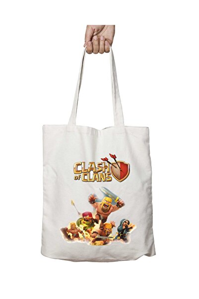 ART HEDİYE حقيبة كتف كلاش أوف كلانز - إنفينيت وور ذات وجهين وقابلة للغسل