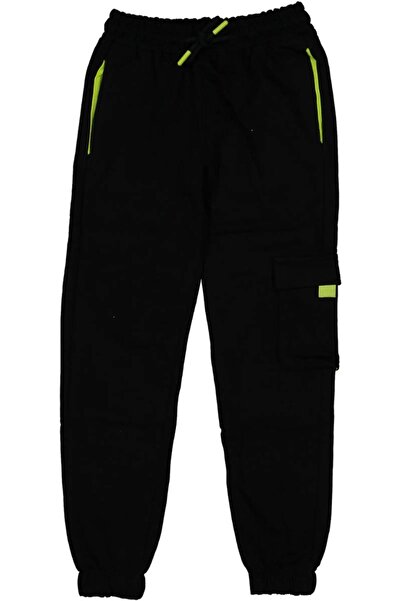 BAGLAN Παιδικό αθλητικό παντελόνι με ελαστικό πόδι και τσέπη Cargo - BGL-ST03872