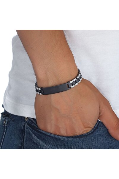 AKSESUARIM İsim Yazılabilir Ful Çelik Bileklik