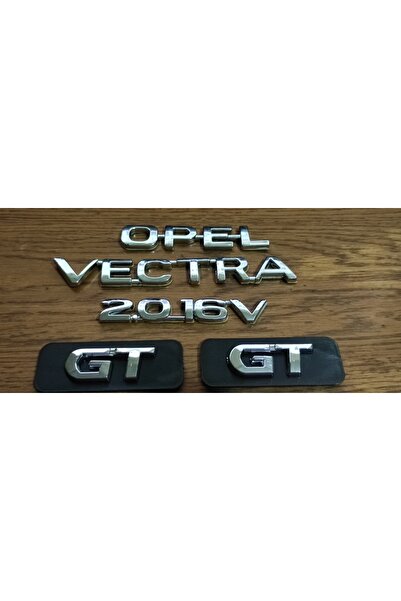 OEM OPEL VECTRA 2.0_16V GT WRITING - مجموعة من 4 قطع للأمتعة والباب والسياج