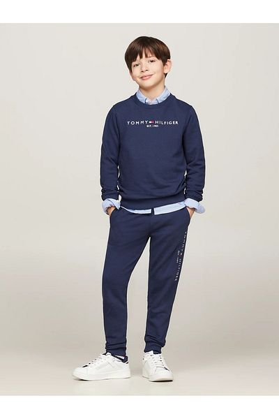 Tommy Hilfiger Unisex Essential Pure Cotton Logo Jogger Pants - Organic