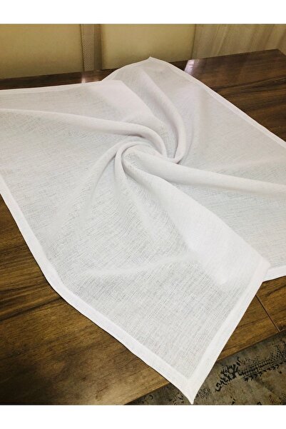 İpekce kanavice Linen Kumaş Işlemelik Masa Örtüsü Bohça