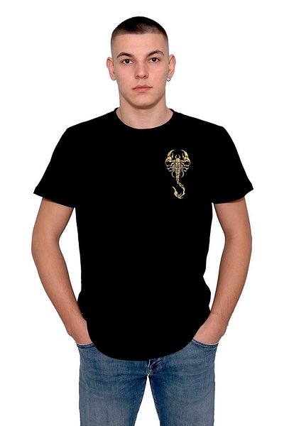 Pisa Art Μπλουζάκι Unisex με τυπωμένη δηλητηριώδη βελόνα Scorpion Scorpions - Bsk01-565soa