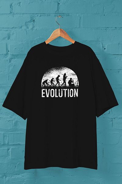 Pisa Art Unisex Μαύρο μπλουζάκι Oversize - Εξέλιξη του Shisha Printed