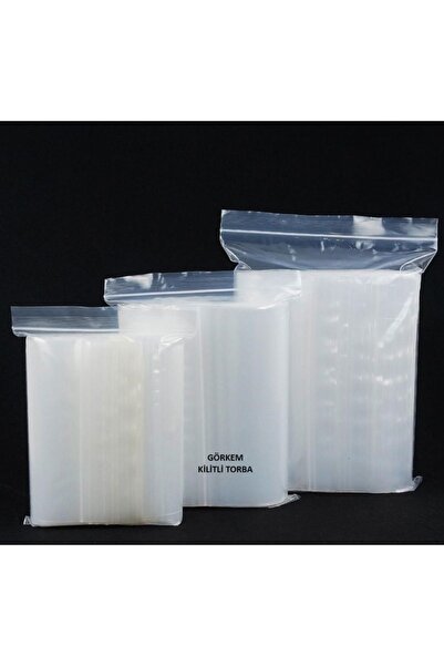 Görkem Kilitli Torba Kilitli Poşet 35x50 cm 100 Adet
