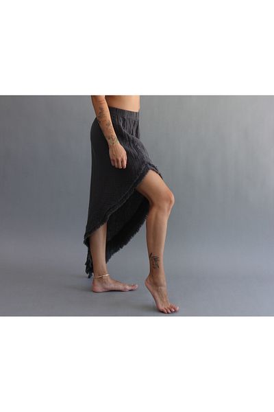 ASC SUN Asymmetrical Designed Muslin Skirt