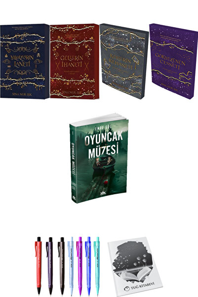 Ephesus Yayınları Sena Nur Işık 4lü Set ve Oyuncak Müzesi Emre Gül + Hediyeli