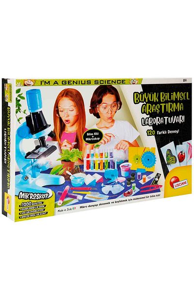 Lisciani Large Laboratory of Scientific Research - Science Kit