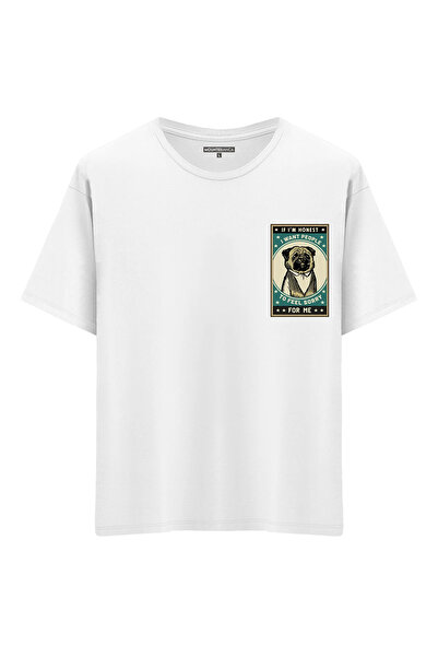 Mounte Bianca Унісекс If I'm Honest - футболка оверсайз