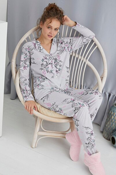 STRAWBERRY DÜĞMELİ PİJAMA TAKIM