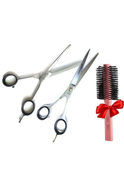 YAKUZA 6" Makas 6inc Ara Makası Set Kuaför Berber Makası Tarak