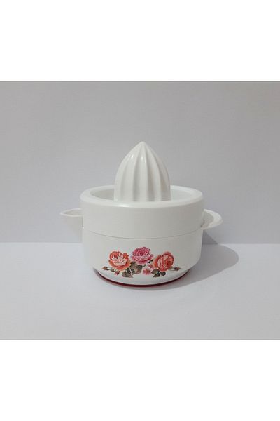 renkli çiçekler Melamine Lemon Bowl Citrus Juicer