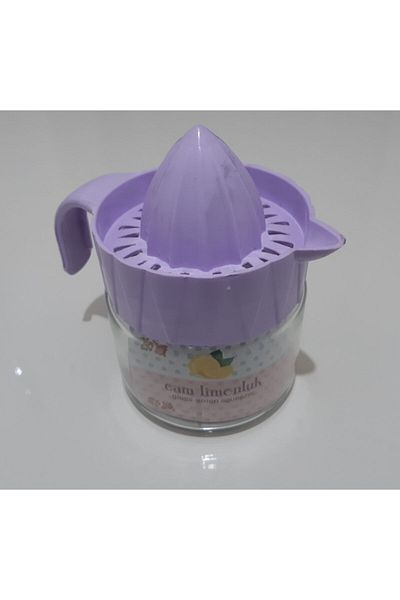 renkli çiçekler Lemon Squeezer Glass Lemon Bowl