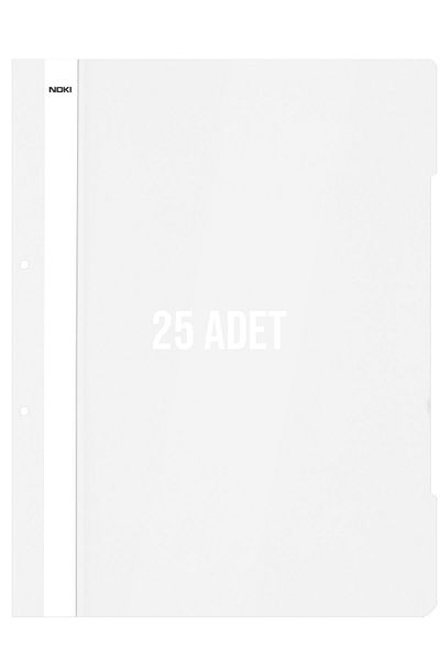 Dağtaş Kırtasiye Noki XL Ring Binder 25 Pack White