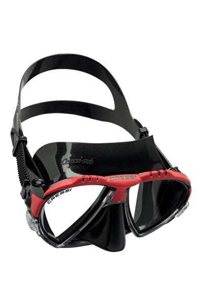 Cressi Matrix Dalış Maskesi Black-red