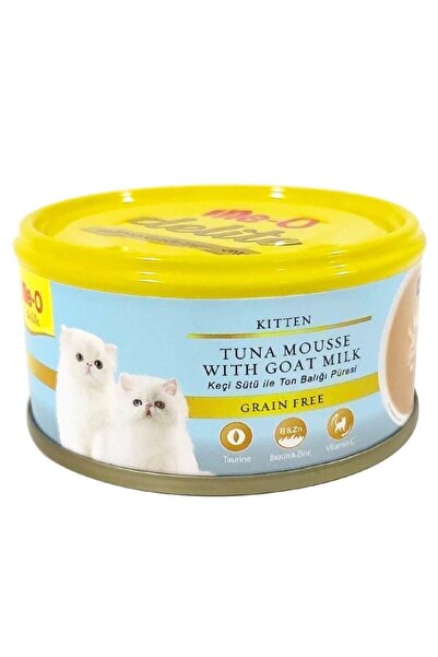 me-o 3 Adet Meo Delite Tahılsız Keçi Sütlü Ve Ton Balıklı Yavru Kedi Konserve...