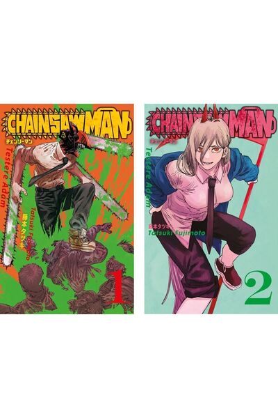 Gerekli Şeyler Yayıncılık Chainsaw Man - Testere Adam Cilt 1-2