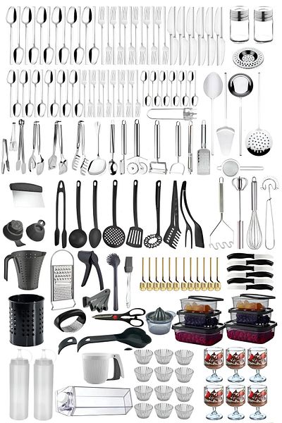 Selenica Serving Set Serving Presentation Set Serving Tongs Set Kitchen Utensils Ladle Set