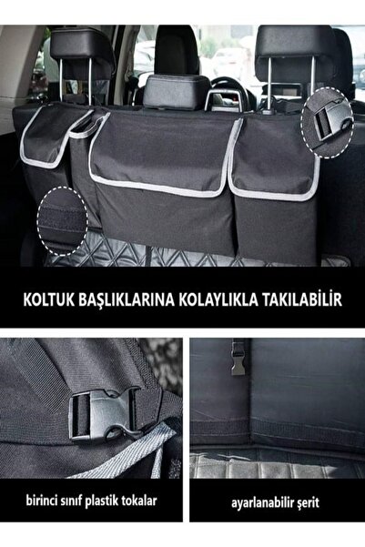 UYDEE منظم أمتعة السيارة - للمواد والمركبات