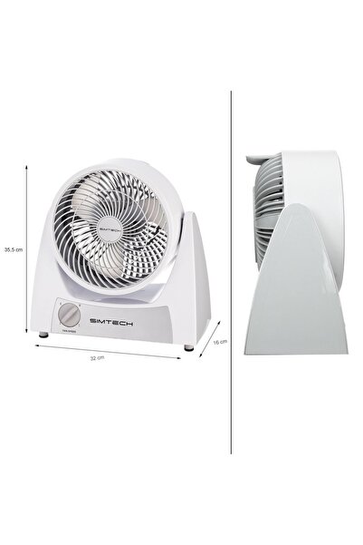 Simtech KM-1724 MASAÜSTÜ VANTİLATÖR