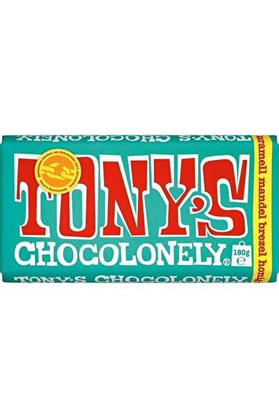 TONY'S Chocolonely Karamell Mandel Brezel 180 gr