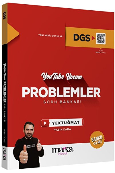 Marka Yayınları 2026 Dgs Youtube Hocam Yektugmat Problemler Soru Bankası Yasi...