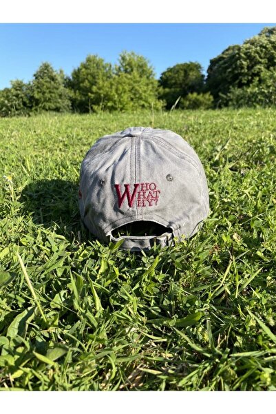 Cmf Unisex Gri W Eskitme Kep Şapka