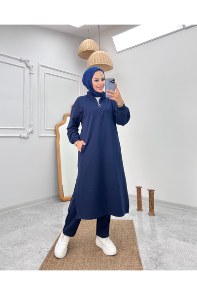 Butik Kardelen Σετ φόρμας εποχικής φόρμας Camelya Hijab